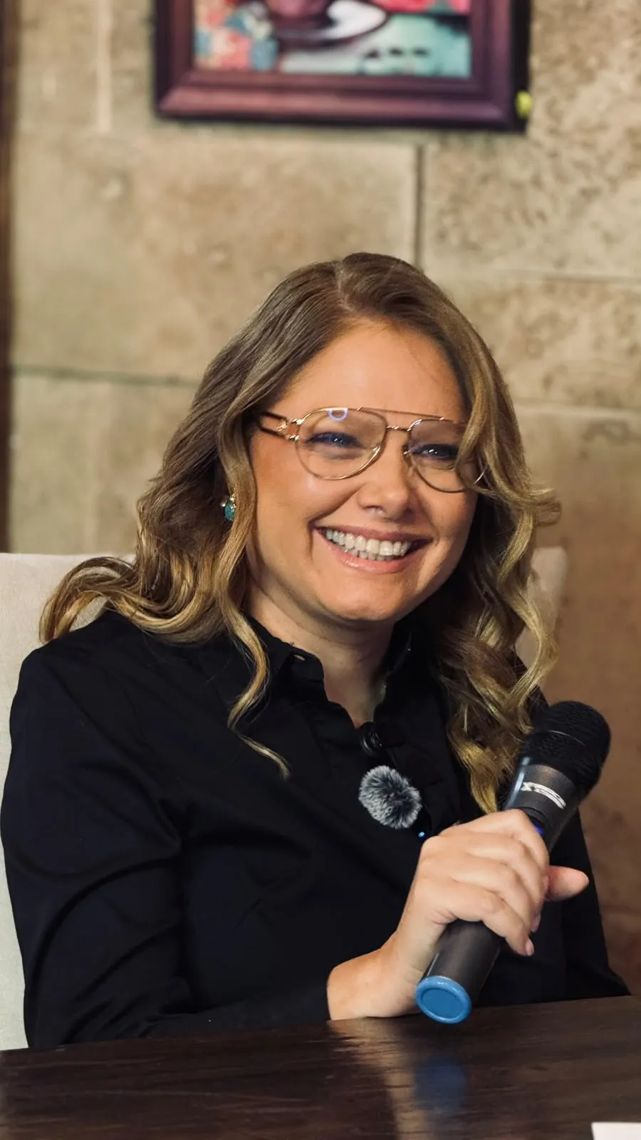 Lisette Naranjo Herdoiza en entrevista
